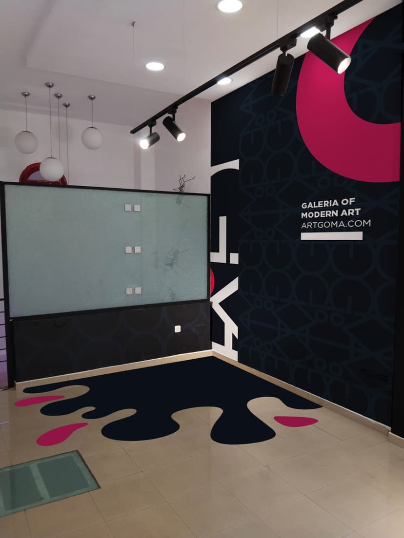 Artwork in the store